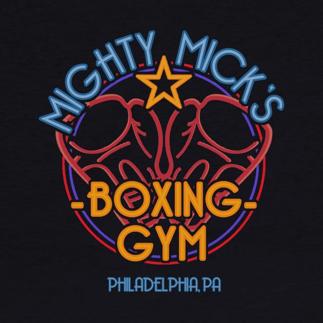 Mighty Mick's Boxing Gym Retro by Danny's Retro Store